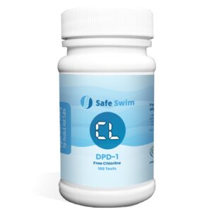 Safe Swim Meter Regent Strips DPD1 (FREE CHLORINE) – Pk 100